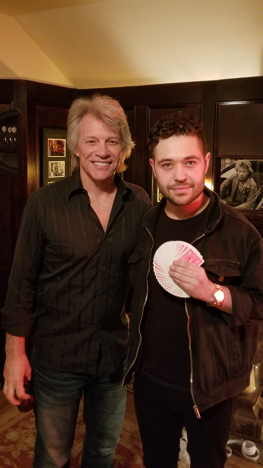 John Stessel with Jon Bon Jovi